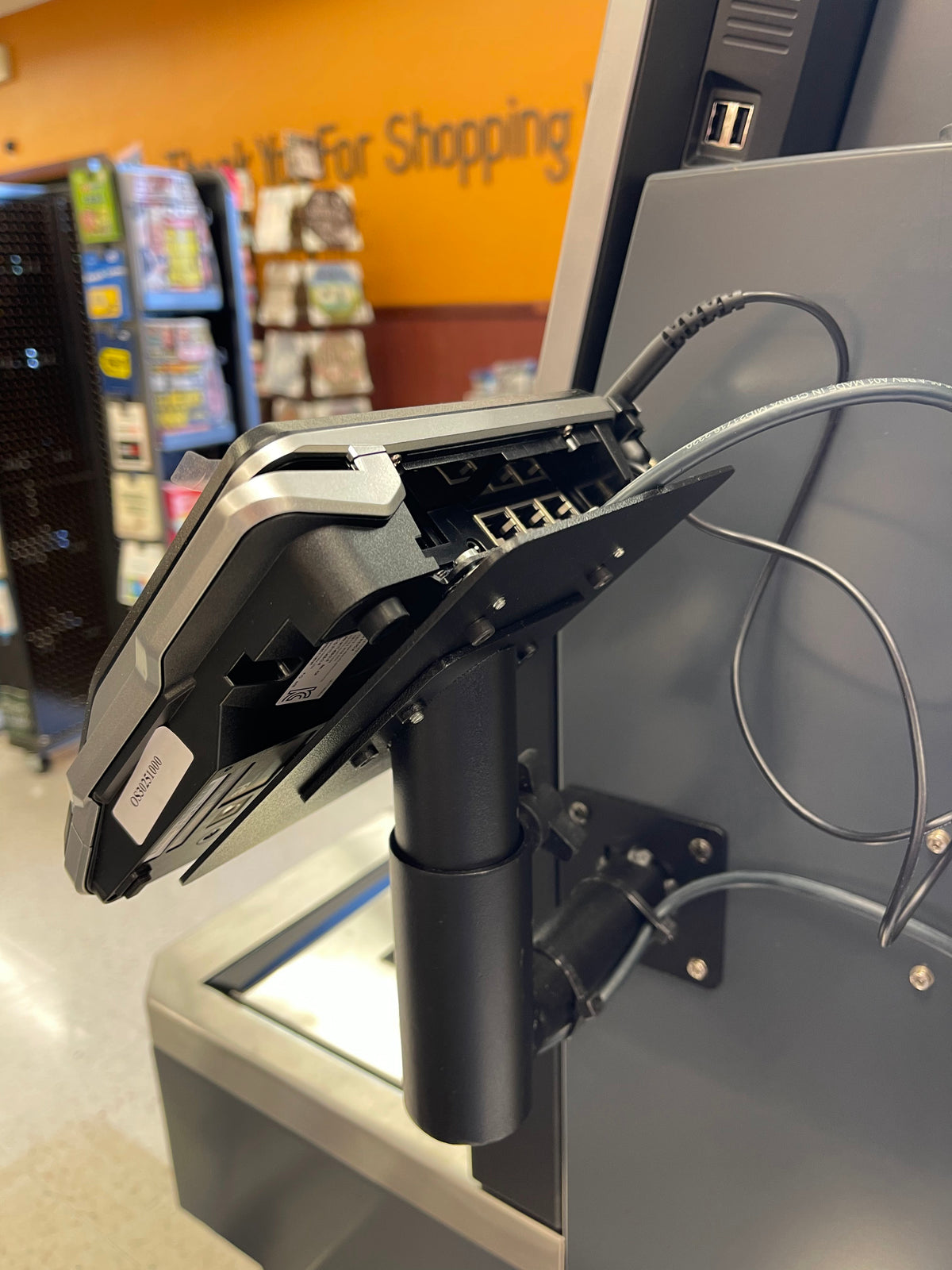 Small Grocery Checkout Lane