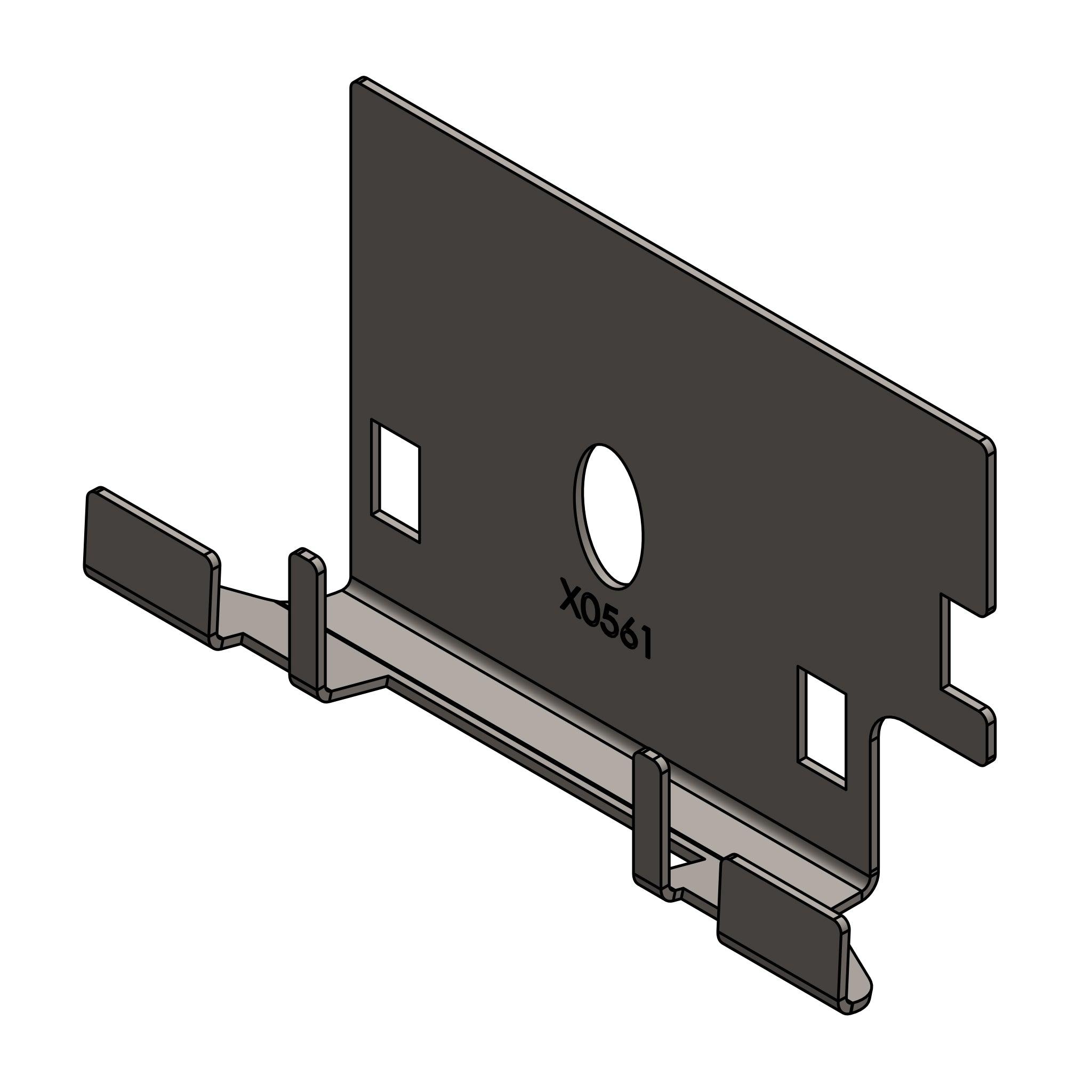 VeriFone M400 Anti Skimming Bracket