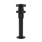 Custom Flat Panel Mount - Black Mini Tex
