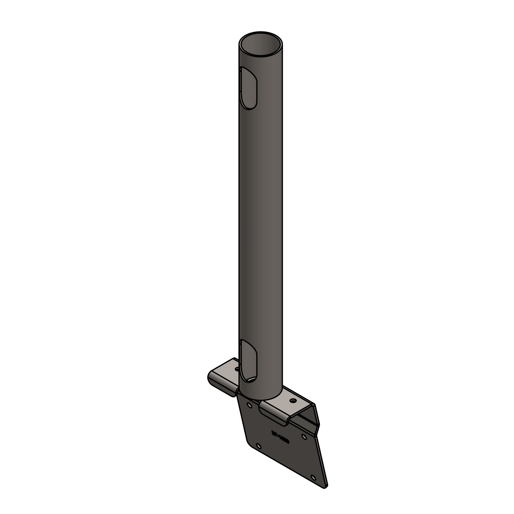 Laicore Base Mount w/ 17" Post Assembly
