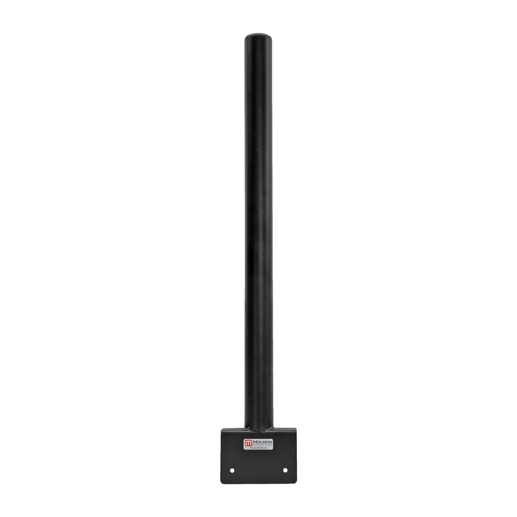 Rail Mount 24" Post