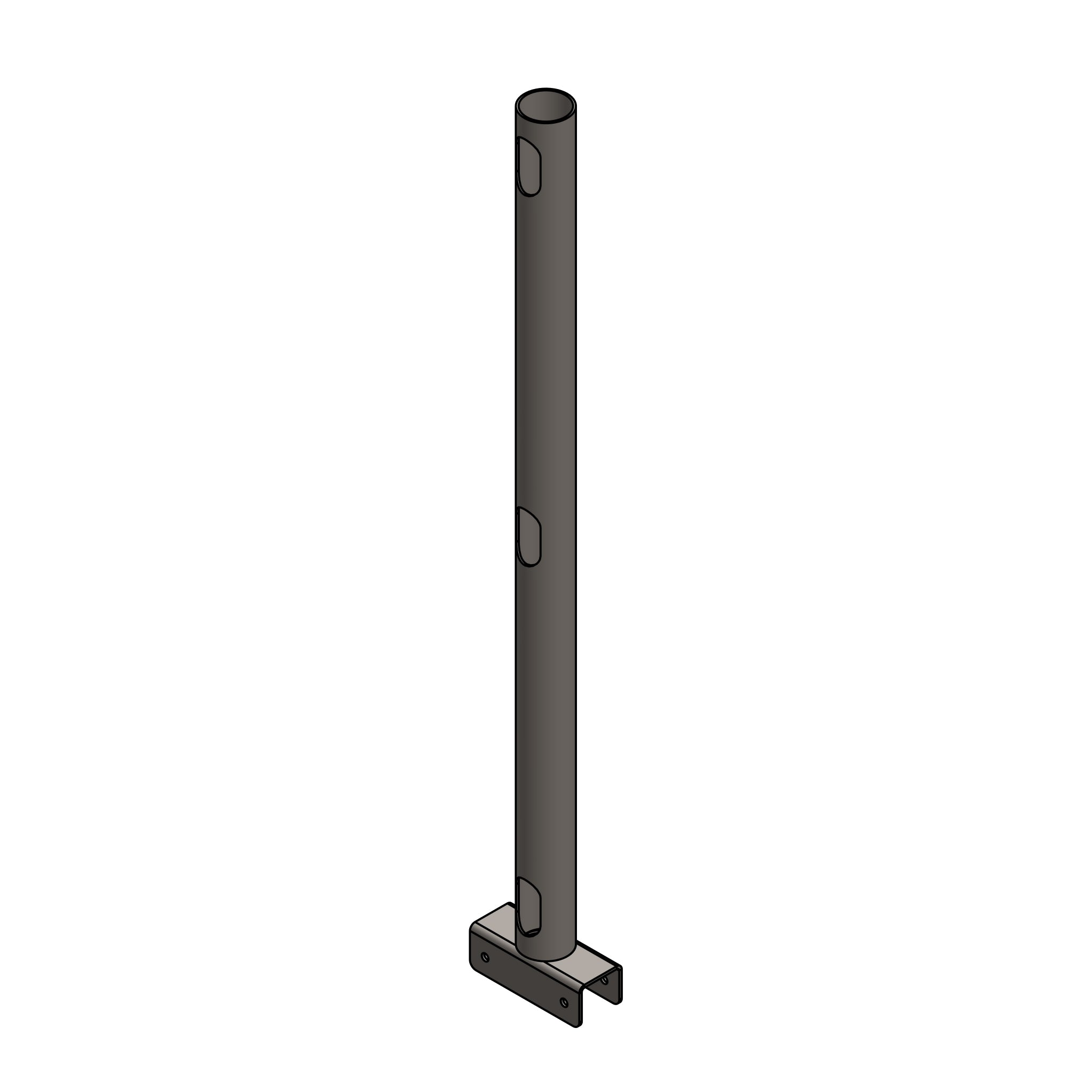 U Mount 30" Post
