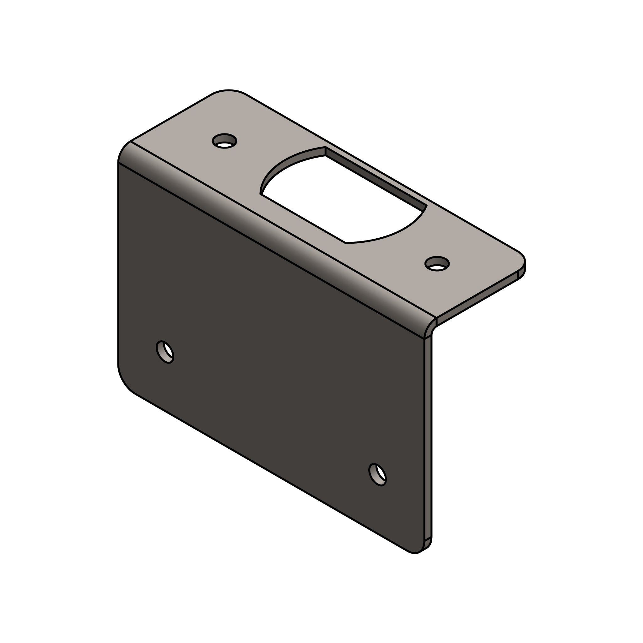 Multi-Pole Rail Mount Base Plate