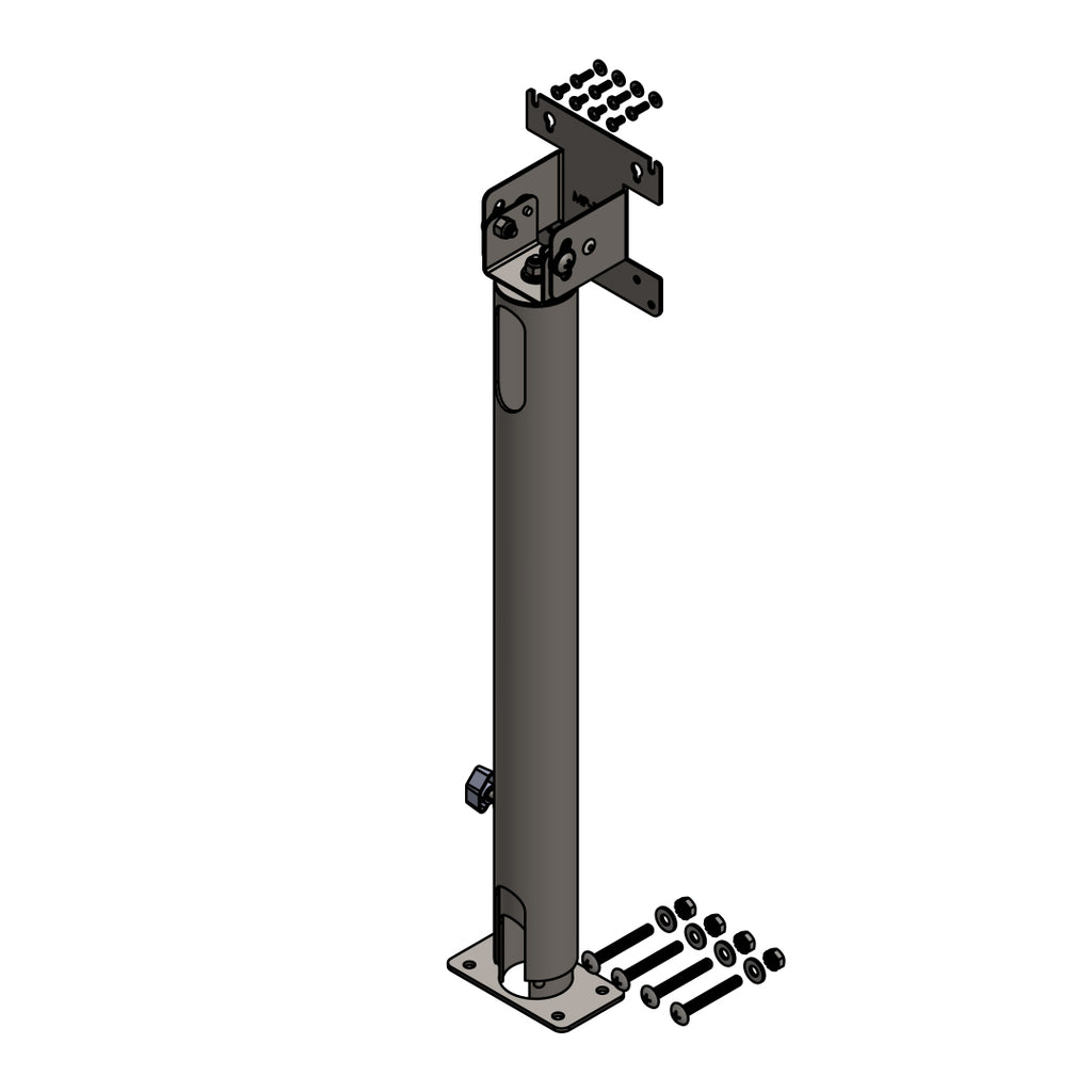 Flat Panel Pedestal - 19.75"