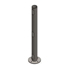 Circular Deck Mount 21" Post