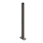 Rectangular Deck Mount 30" Post