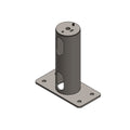 Rectangular Deck Mount 5" Post