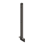 Rail Mount 30" Post