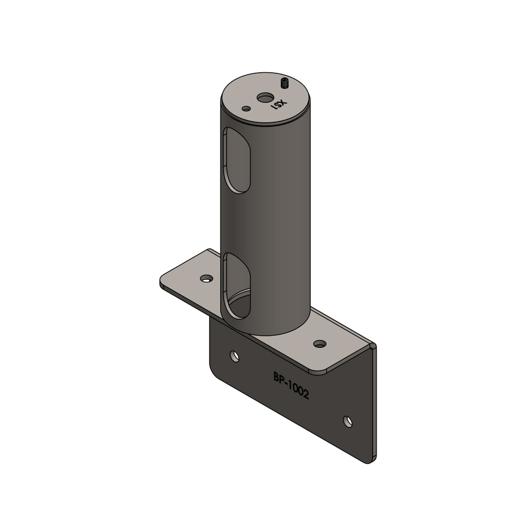Rail Mount 5" Post