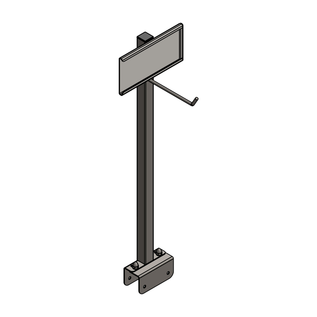 Metal Rail Bag Stand