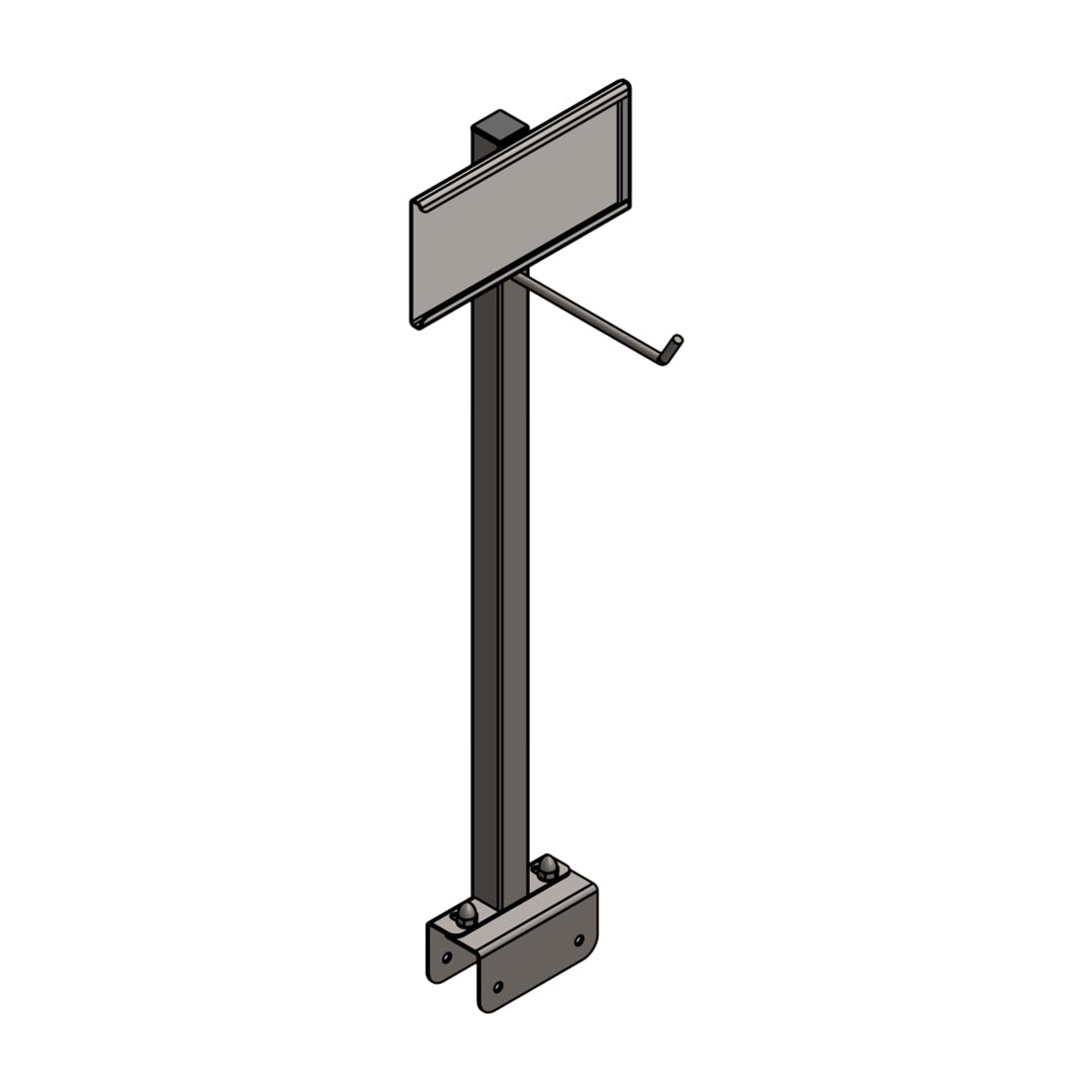 Metal Rail Bag Stand